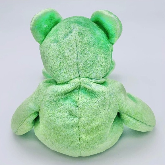 KICKS Bear, TY Beanie Babies, embroidered Soccer ball emblem, No Hangtag, 1999, - Picture 4 of 8